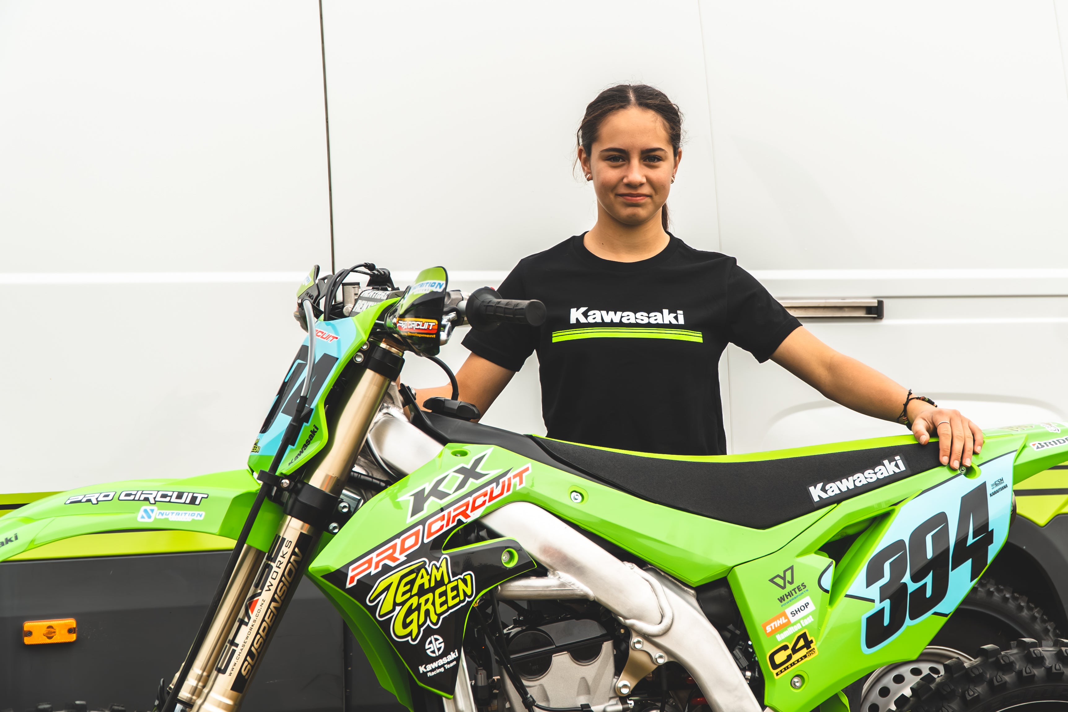 Promising motocross rider Karaitiana Horne joins Pro Circuit Team Green Race Team