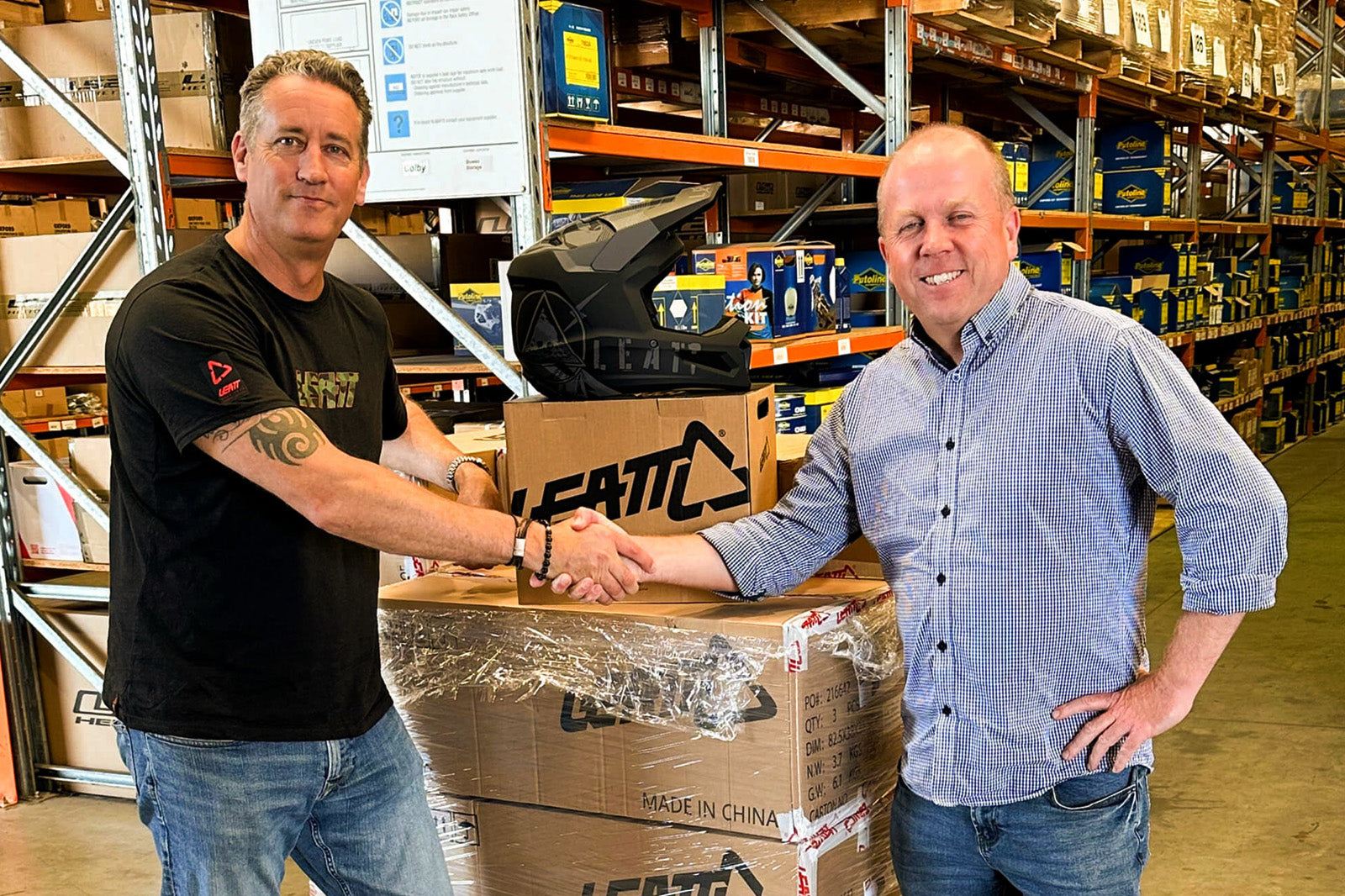 Whites Powersports become Australian Leatt distributor.