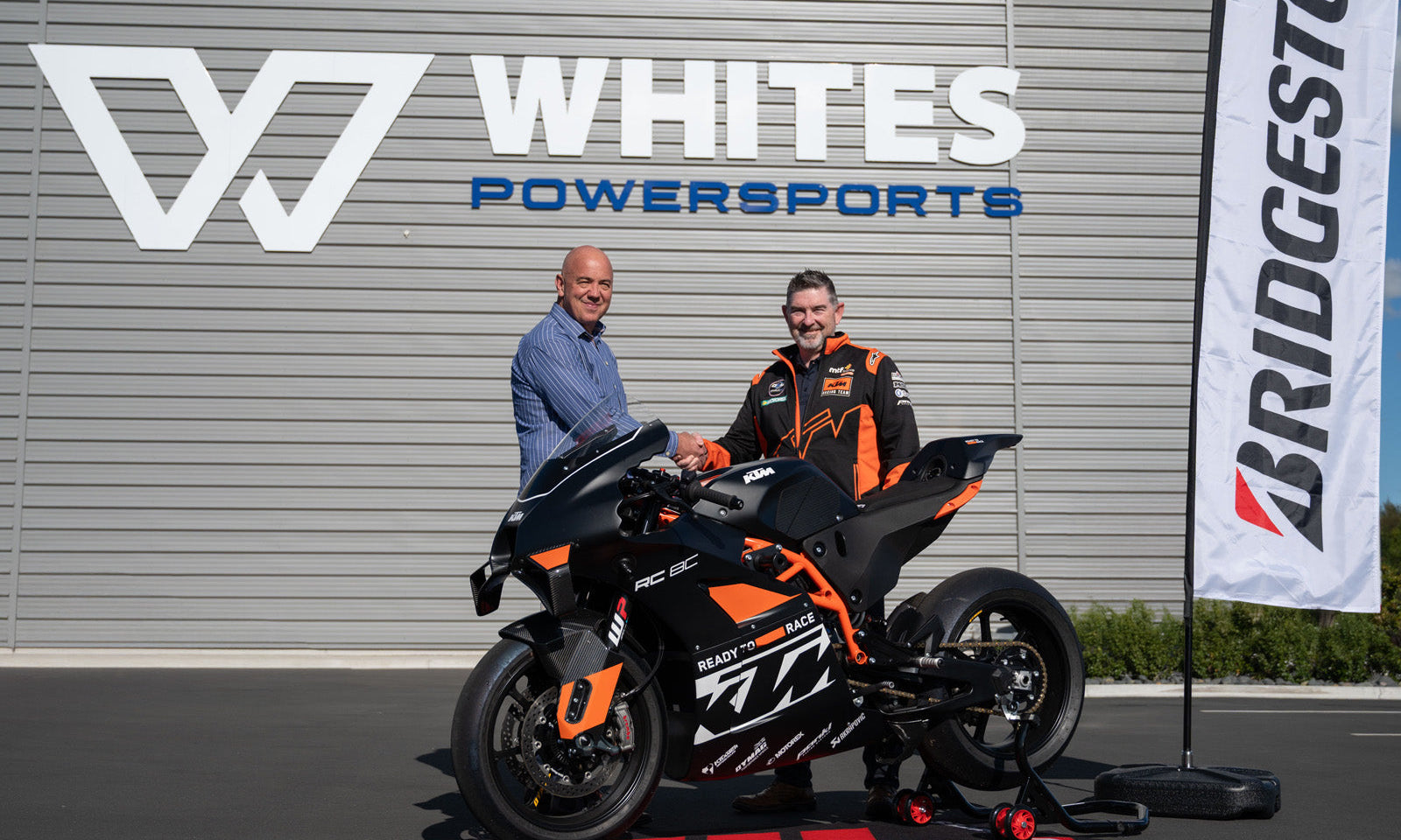 D6M KTM NZ Race Team Partner with Whites Powersports for 2026 NZSBK Season