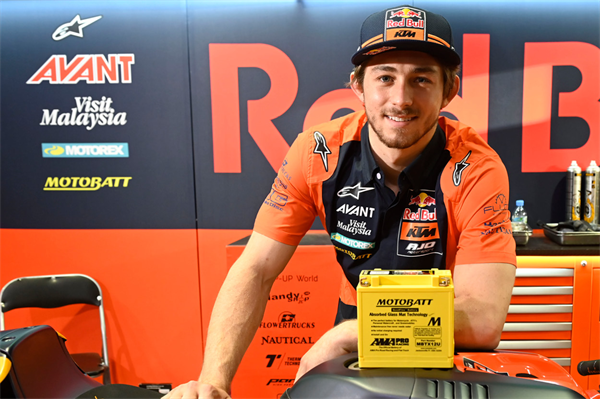 Motobatt Partners with Red Bull KTM AJO Racing and Remy Gardner
