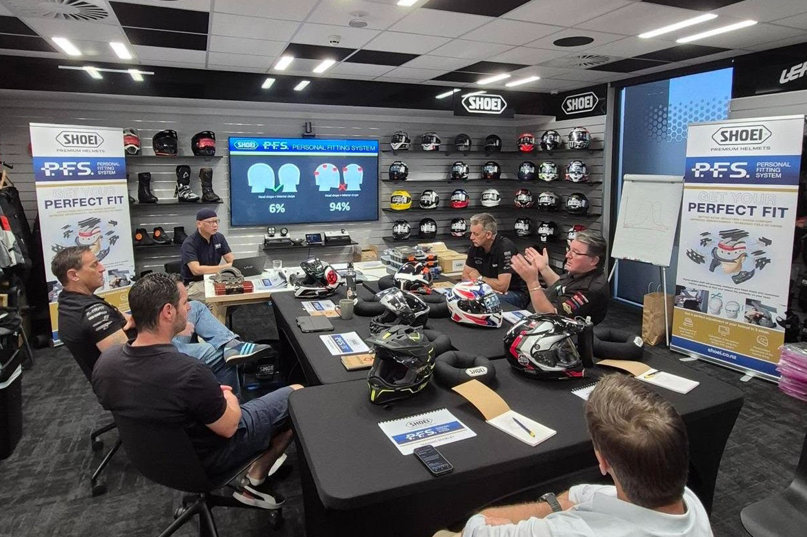 Shoei Personal Fitting Service Launches in New Zealand