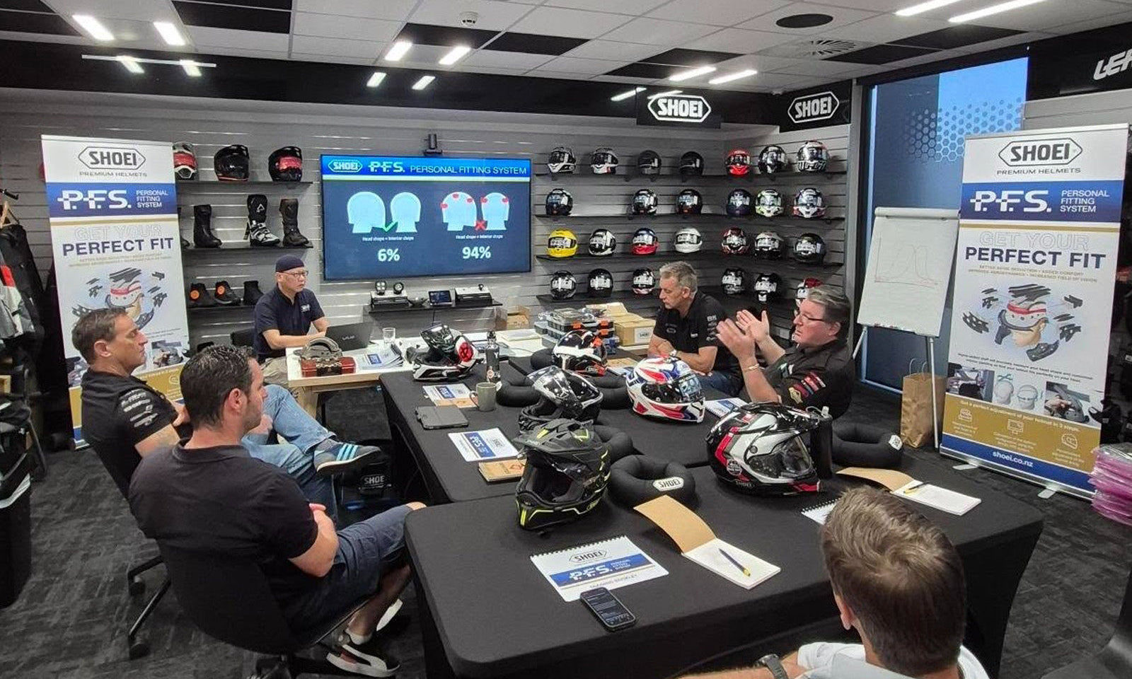 Shoei Personal Fitting Service Launches in New Zealand
